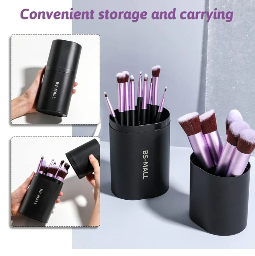 BS-MALL  14 pc makeup brush Professional gift set NEW - Picture 3 of 4